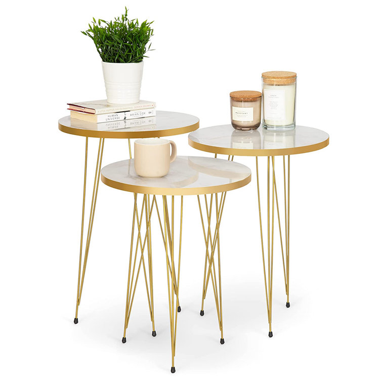 Fairmont Park Londono 3 Piece End Table Set Wayfair.co.uk